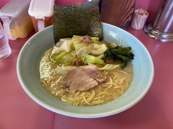 「キャベツラーメン 850円 中盛100円」@ラーメンショップ 埼大店の写真