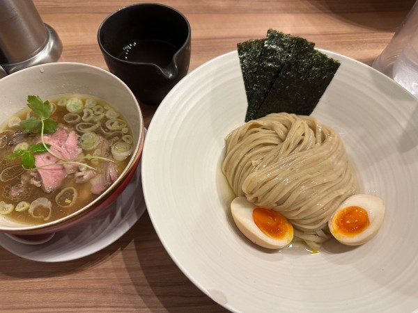 「特製塩つけ麺+昆布水」@麺処 ほん田 秋葉原本店の写真