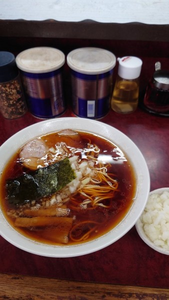 「ラーメン　玉ねぎ増し」@三番亭の写真