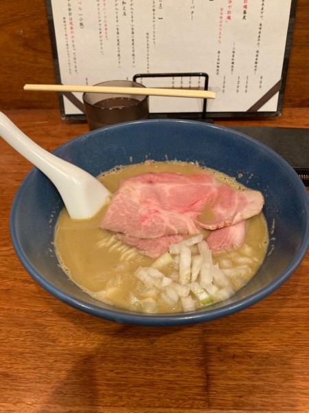 「牡蠣そば」@麺処 にぼし香 横浜店の写真