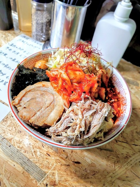 「【限定】冷たいキム」@自家製麺 まさき（非乳化） 2号店の写真