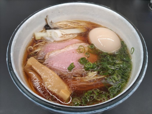 「鴨そば+味玉」@鴨そば 田じまの写真