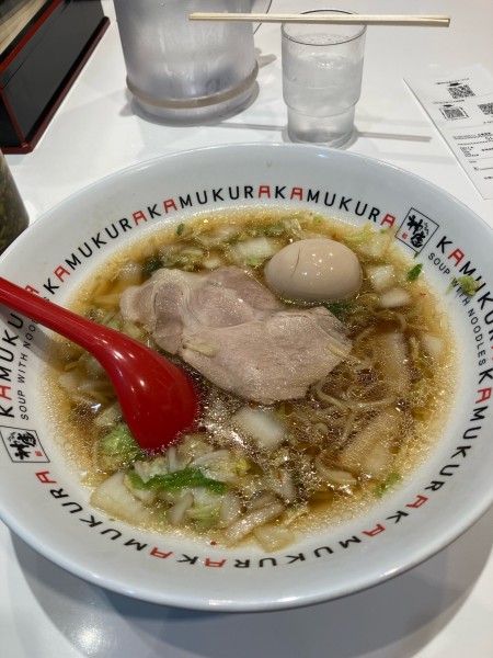 「煮卵ラーメン」@どうとんぼり神座 エキマルシェ新大阪店の写真