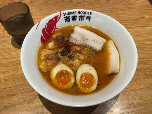 「海老ポタらぁめん」@SHRIMP NOODLE 海老ポタの写真