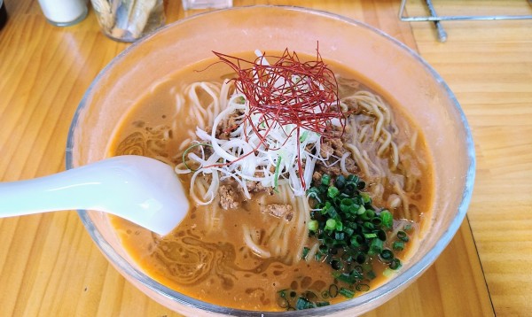 「【限定】冷し甘海老らーめん」@煮干らーめん 紫乱の写真