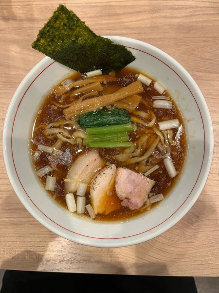 「手揉み中華そば 醤油」@麺処 にし尾の写真