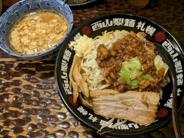 「背脂ニンニク味噌つけ麺」@北のらーめん 美空の写真