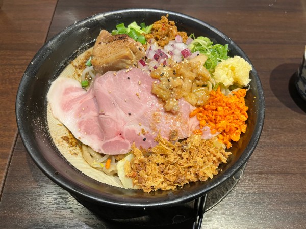 「台湾２６（汁なし）」@自家製麺屋 知多らうど2669の写真