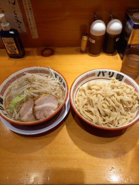 「つけ麺￥1000」@らーめん バリ男 神楽坂店の写真