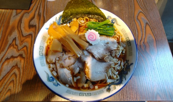 「ラーメン大盛　メンマ100円」@生姜正油ラーメン専門店 たかのの写真