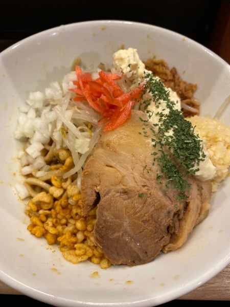 「【限定】冷やしカレー中華　１１００円」@豚仙人 鶴見店の写真