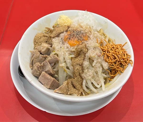 「まぜそばミドル」@継承 あっ晴れ 大府店の写真