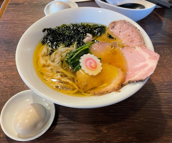 「特製塩そば（ピロ麺Ver）」@麺屋 真心の写真