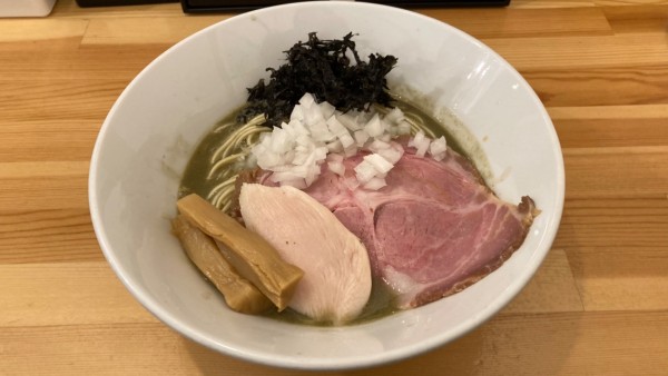 「濃厚煮干らーめん」@煮干らーめん 川むらの写真