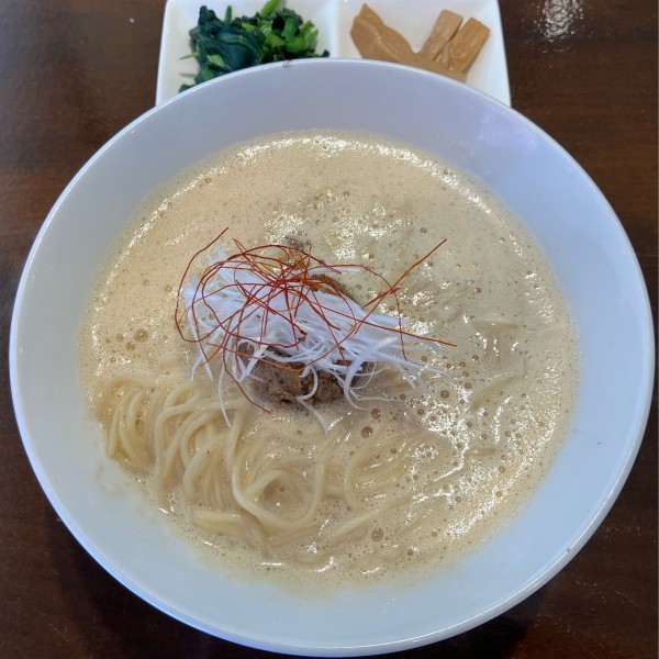 「ホワイト担々麵900円」@鶏白湯らーめん 叶の写真