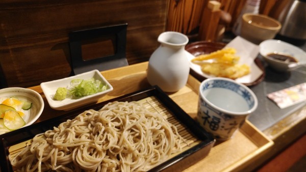 「もりそば」@手打ちそば 松庵の写真