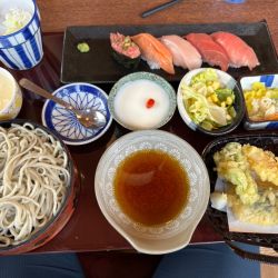 お寿司天ぷら御膳小そばセット1,485円