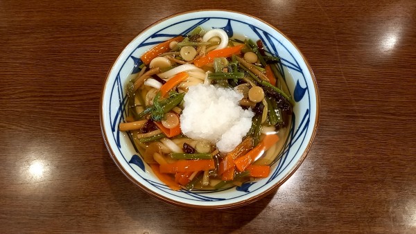 「山菜おろし冷かけ」@丸亀製麺 松江上乃木店の写真