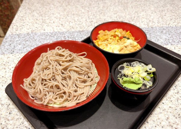 「朝食セット(430円)」@名代 富士そば 綾瀬店の写真