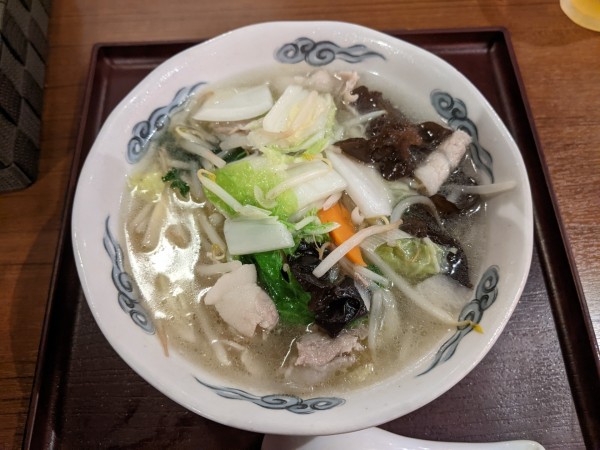 「旨塩野菜タンメン：900円」@歩高里 六本木店の写真