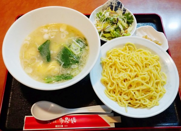 「海老ワンタンセット（850円）」@多福楼 川崎店の写真