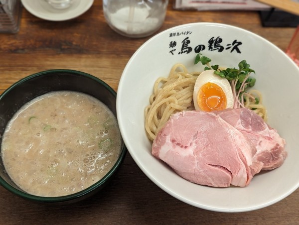 「鶏つけ麺」@麺や 鳥の鶏次の写真