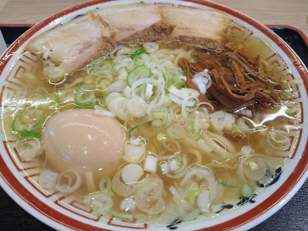 「中華そば＋味玉」@田中そば店 ららぽーと名古屋みなとアクルス店の写真