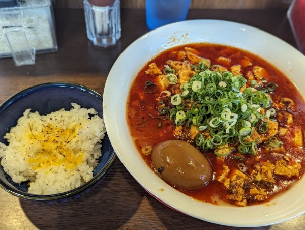 「限定麻婆麺」@中華そば 花京 天六店の写真