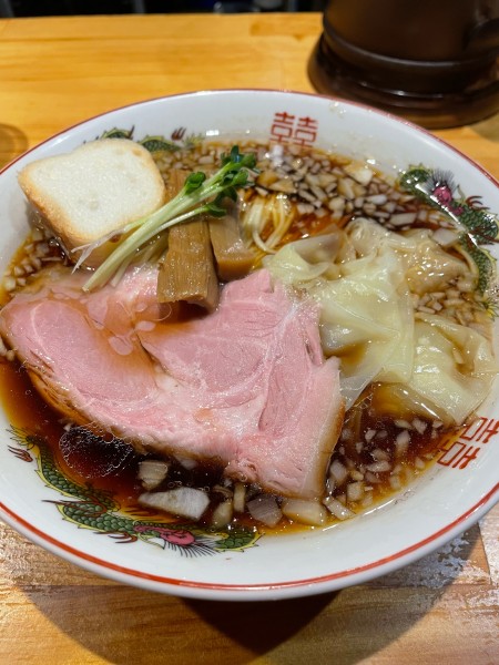 「八王子中華そば ワンタン」@いしかわやの写真