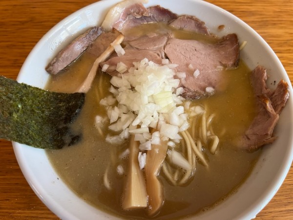 「煮干そば（大）」@煮干そば とみ田の写真