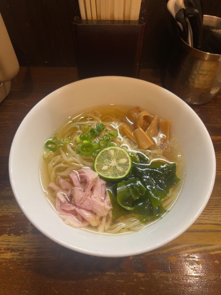 「冷やしイリコそば（900円）」@中華そば いぶきの写真