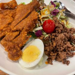 冷やし坦々麺+ばいたん