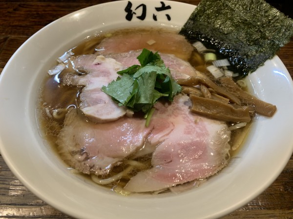 「焼豚醤油そば」@中華そば 幻六の写真