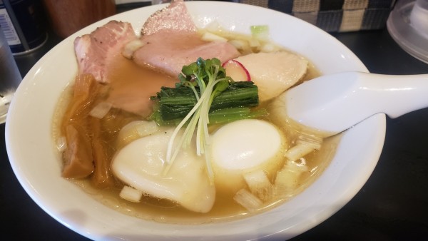 「特製塩蕎麦」@中華蕎麦 ごとうの写真