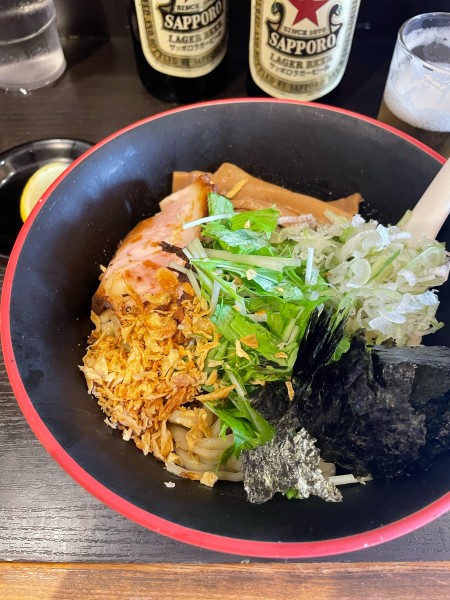 「冷やしにぼしまぜそば」@三鷹食堂いなりの写真