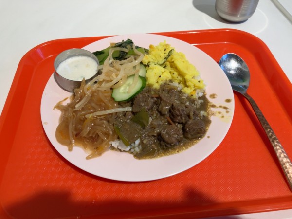 「シングルカレー　1200円」@ゼロツー ナシカンダール トーキョーの写真