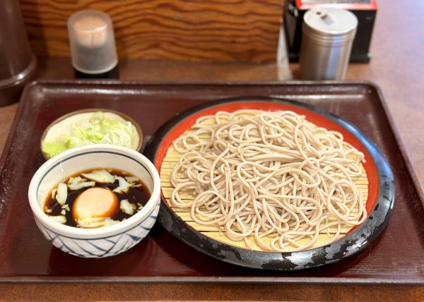 「玉子せいろ(420円)」@そば処 かめや 銀座店の写真