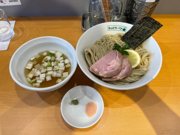 「【限定】昆布水の汐つけそば」@カッパラーメンの写真