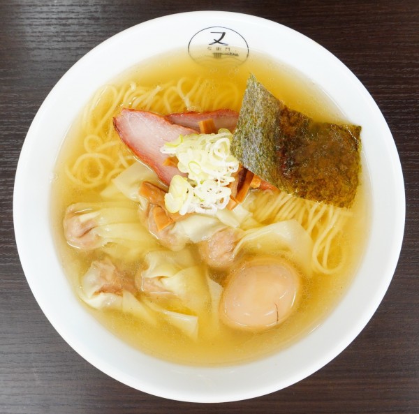 「塩ワンタンめん」@らーめん又右衛門の写真