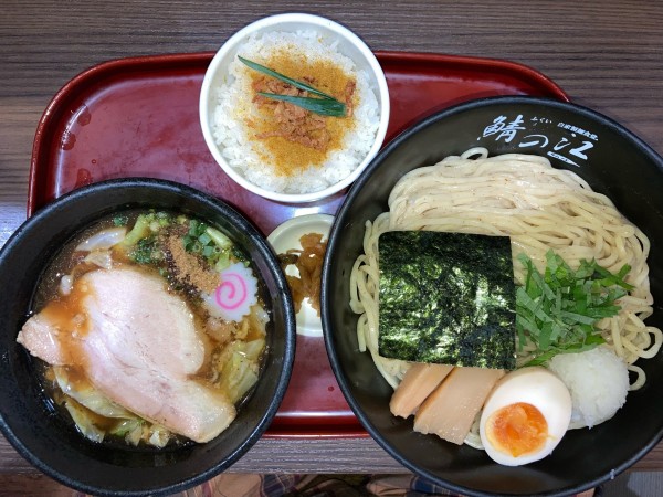 「元祖越前鬼おろしつけ麺の大盛り（300g）」@ふくい自家製麺食堂。鯖の江の写真