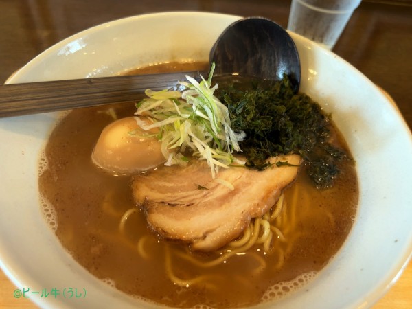 「磯玉らーめん(900円)」@麺処 福吉 極の写真