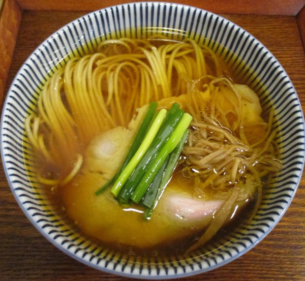 「稲庭中華そば（中）　1000円」@キッチンきらくの写真