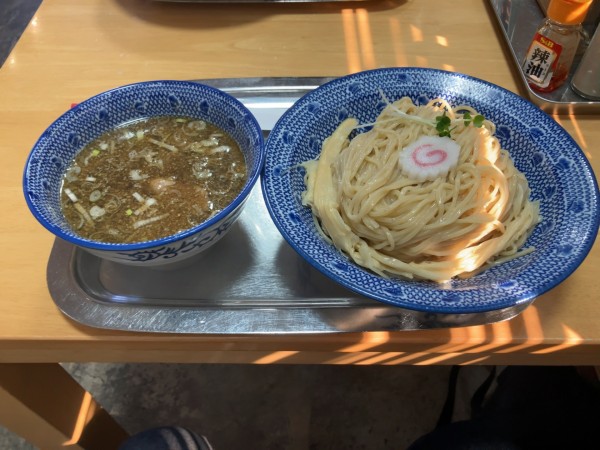 「魚介つけ麺1,100円＋麺中盛130円」@魚介系醤油拉麺専科 海空土の写真