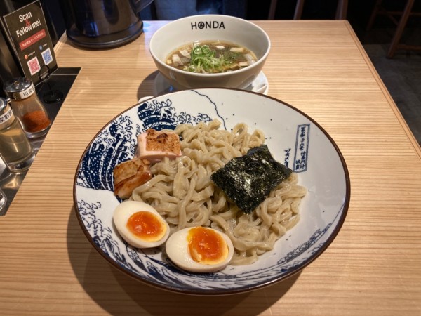 「自家製手揉みつけめん 上」@本田麺業 神田西口駅前店の写真