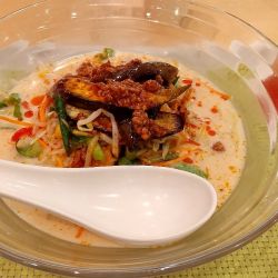 #冷やしちゃんぽん麻婆茄子