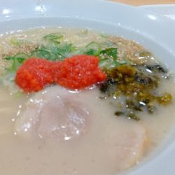 #明太高菜とんこつらーめん #690円 #MMセット #300円