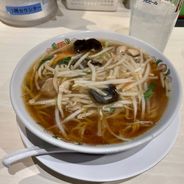 「サンマー麺￥672」@餃子の王将 藤沢駅前店の写真