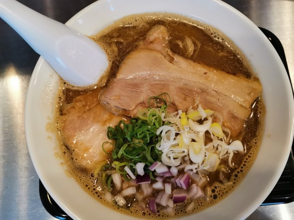 「厳選煮干しらーめん」@麺屋恵生の写真