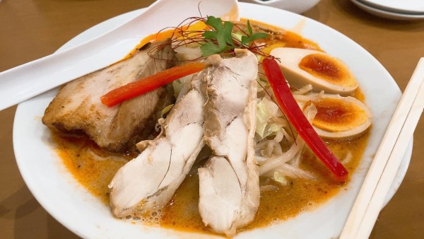 「辛遊大タンメン」@麺や 遊大の写真