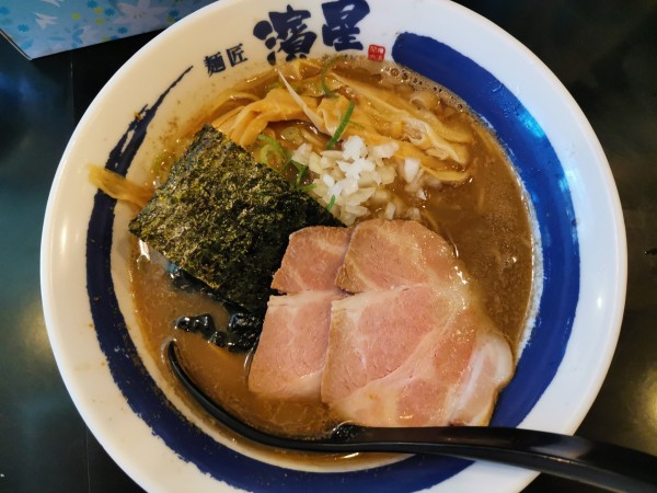 「鬼煮干しそば＋２追い鬼煮干し」@麺匠 濱星 溝の口店の写真